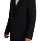 Dolce & Gabbana Elegant Black Martini Blazer and Vest Ensemble