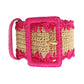 Dolce & Gabbana Elegant Pink Viscose Logo Belt