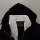 Dolce & Gabbana Elegant Black Bomber Jacket with Hood