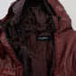 Dolce & Gabbana Elegant Bordeaux Full Zip Hooded Jacket