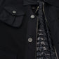 Dolce & Gabbana Elegant Full Zip Black Wool Blend Jacket