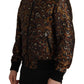 Dolce & Gabbana Elegant Brown Blouson Jacket