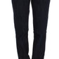 Cavalli Chic Blue Straight Fit Designer Jeans