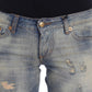 Cavalli Elegant Slim Bootcut Blue Jeans