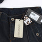 Ermanno Scervino Chic Slim Fit Italian Cotton Jeans