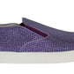 Dolce & Gabbana Elegant Purple Strass Fashion Sneakers