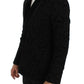 Dolce & Gabbana Elegant Slim Fit Black Silk-Blend Blazer