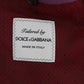 Dolce & Gabbana Elegant Purple Cashmere-Silk Blend Blazer