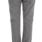 Ermanno Scervino Chic Gray Casual Cotton Pants