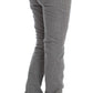 Ermanno Scervino Chic Gray Casual Cotton Pants