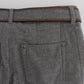 Ermanno Scervino Chic Gray Casual Cotton Pants