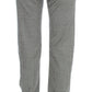 Ermanno Scervino Chic Checkered Black & White Regular Fit Pants