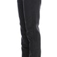 Ermanno Scervino Chic Black Regular Fit Trousers