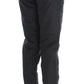 Ermanno Scervino Chic Black Regular Fit Trousers