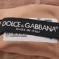 Dolce & Gabbana Elegant Beige Suede Elbow-Length Gloves