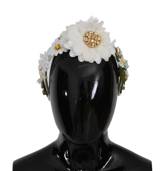 Dolce & Gabbana Sunflower Crystal Luxury Headband