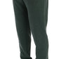 Dolce & Gabbana Elegant Green Cashmere Sport Pants