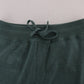 Dolce & Gabbana Elegant Green Cashmere Sport Pants