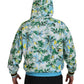 Dolce & Gabbana Multicolor Cotton Silk Hooded Sweatshirt