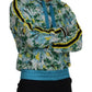 Dolce & Gabbana Multicolor Cotton Silk Hooded Sweatshirt