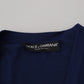 Dolce & Gabbana Elegant Virgin Wool Blue Cardigan Sweater