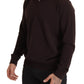 Dolce & Gabbana Elegant Cashmere Zippered Pullover Sweater