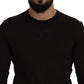 Dolce & Gabbana Elegant Brown Crewneck Cotton Sweater