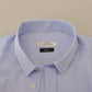 Versace Collection Elegant Light Blue Dress Shirt