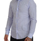 Versace Collection Elegant Light Blue Dress Shirt