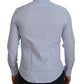 Versace Collection Elegant Light Blue Dress Shirt