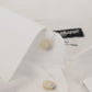 Dolce & Gabbana Elegant White Peacock Feather Dress Shirt