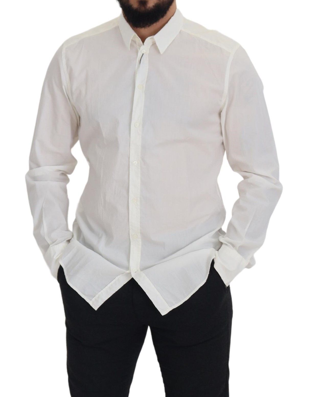 Dolce & Gabbana Elegant Slim Fit Dress Shirt