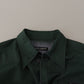 Dolce & Gabbana Emerald Elegance Slim Fit Casual Shirt