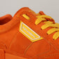 Dolce & Gabbana Orange Suede Italian Sneakers