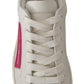 Dolce & Gabbana Elegant White Leather Low-Top Sneakers