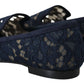 Dolce & Gabbana Elegant Blue Loafers Flats - Summer Chic