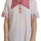 Dolce & Gabbana Elegant Collared Polo T-Shirt in Pristine White