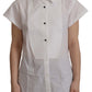 Dolce & Gabbana Elegant White Cotton Collared Shirt