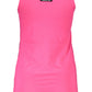 Cavalli Class Elegant Pink Wide-Shoulder Tank Top