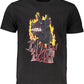 Cavalli Class Black Cotton Men TShirt