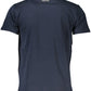 Cavalli Class Blue Cotton Men T-Shirt