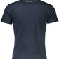 Cavalli Class Blue Cotton Men T-Shirt