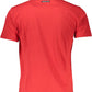 Cavalli Class Red Cotton Men T-Shirt