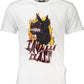 Cavalli Class White Cotton Men TShirt