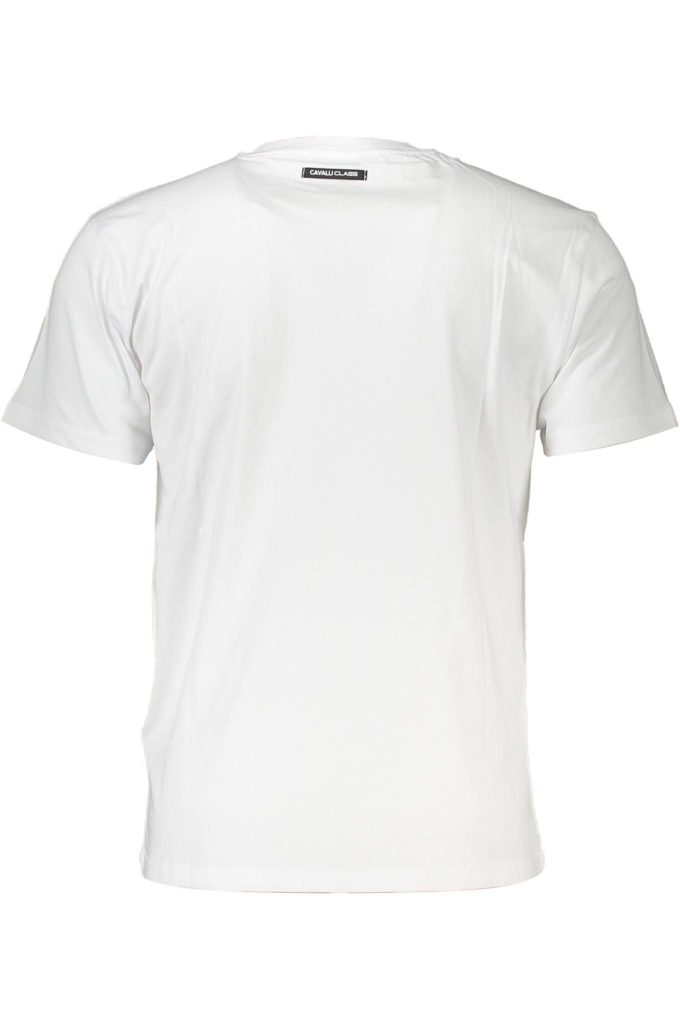 Cavalli Class White Cotton Men TShirt