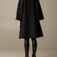 Love Moschino Black Wool Jackets & Women's Coat