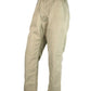 Light Brown Washed Cotton Pant Gucci Print