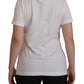 Dolce & Gabbana Elegant White Cotton DG Queen Tee