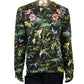 Gucci Men's Tropical Jungle Multicolor Cotton Small Sweatshirt