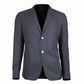 Gucci Men's Formal Midnight Blue / Grey Wool Jacket 2 Buttons